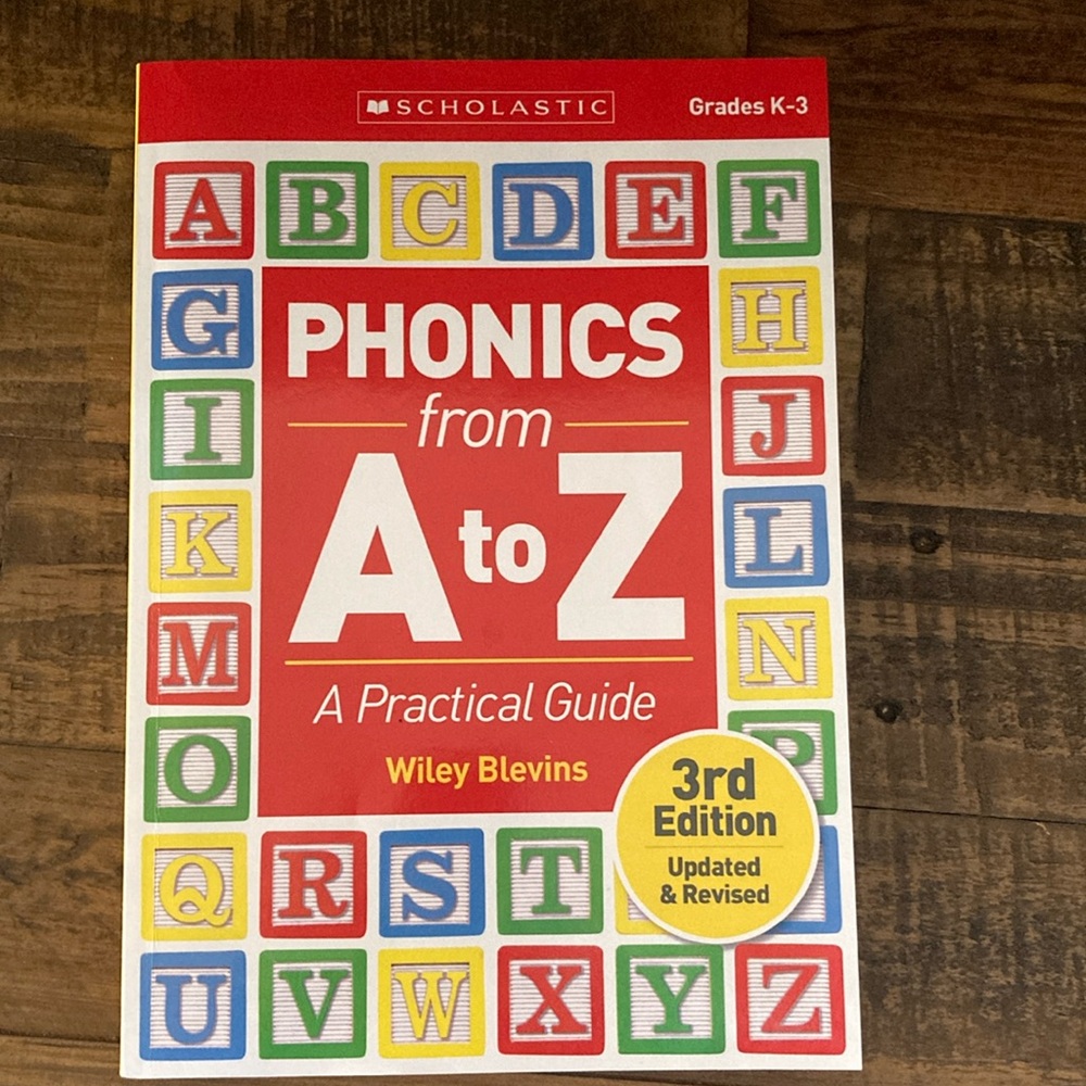 Phonics from A to Z book